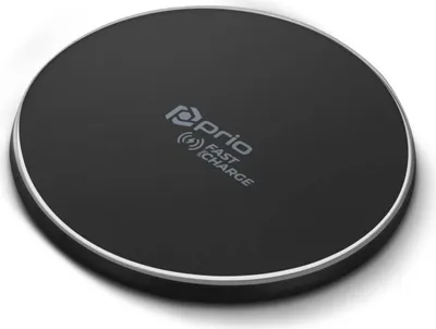 Produktbild von prio kabelloses Schnellladegert 15W (USB C) schwarz