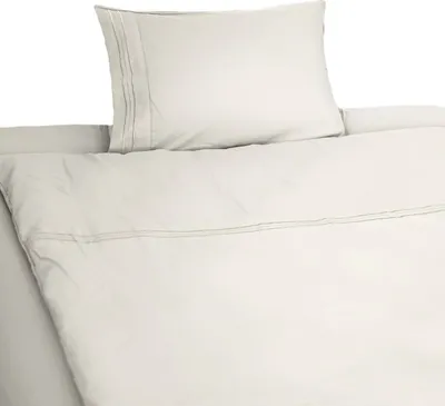 Obrázok produktu pre 3-dielna súprava posteľnej bielizne s obliečkou na vankúš 50x70 cm, obliečkou na prikrývku 135x200 cm a krémovým prestieradlom