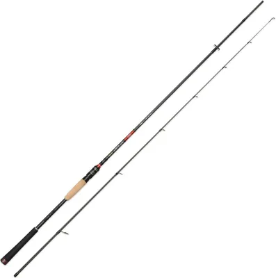 A fishing rod is shown against a white background.