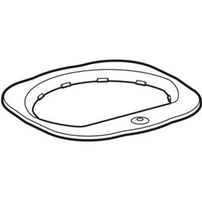 Produktbild von Geberit 243833001 Fixierring, zu Geberit Duschrinne
