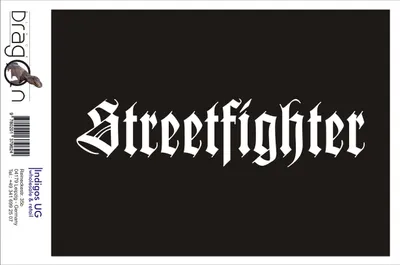 Produktbild von Aufkleber / Autoaufkleber - JDM / Die cut / Auto / OEM - Streetfighter - 210X50 mm pink - Heckscheibe / Heckscheibenaufkleber