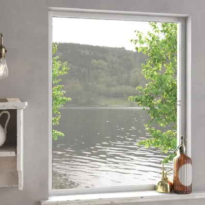 Produktbild von The Living Store Insektenschutz für Fenster Weiß 80x100 cm