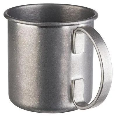 Produktbild von APS 93345 Becher MOSCOW MULE, Edelstahl, 450 ml, Ø 9 cm, Höhe 9 cm, Vintage-Look