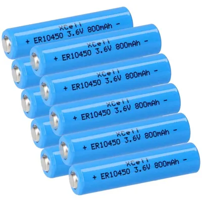 Immagine prodotto di 10x XCell Batteria al litio 3,6V ER10450 AAA - Cellula