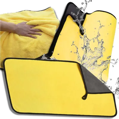 Produktbild von Mikrofasertuch 140x70 cm fürs Auto, Reinigungstuch und Trockentuch