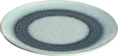 Produktbild von Keramikteller 23 blau Matera