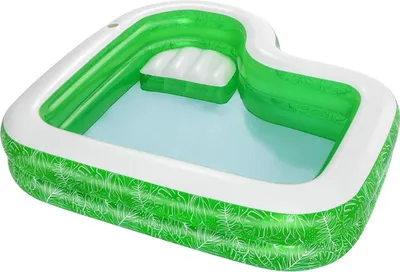 Produktbild von Bestway Aufblasbarer Pool 2 Kammern Tropical 231x231x51 cm +6 Jahre Garten 54336