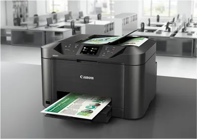 Produktbild von Canon MAXIFY MB5155, Tintenstrahl, Farbdruck, 600 x 1200 DPI, Farbkopieren, A4, Schwarz