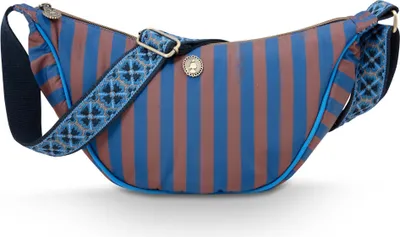 Produktbild von Pip Studio Half-Moon-Tasche Cross Body Freya Stripe Blue