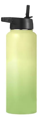 Produktbild von Sport-Trinkflasche – Auslaufsicher, vakuumisoliert, doppelwandig, Thermobecher, Metall-Trinkflasche