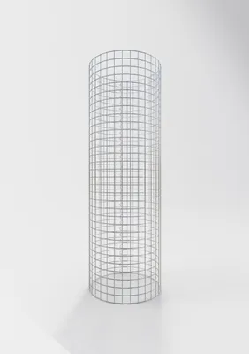 Produktbild von Gabionensäule rund 52 cm Durchmesser, 160 cm Höhe, Maschenweite 5 cm x 5 cm