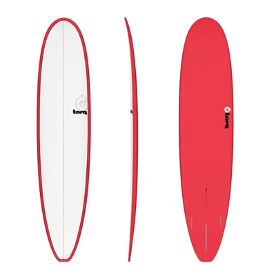 Produktbild von Surfboard TORQ TET 8.6 Longboard Rot Pinline