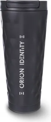 Zdjęcie produktu dla Orion kubek termiczny termos kolba stal nierdzewna 500 ml szczelny czarny