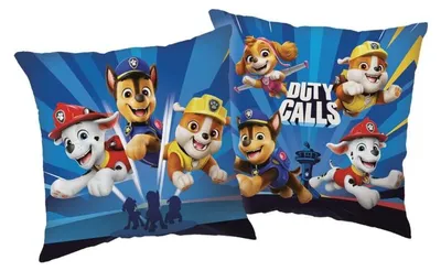 Obrázok produktu pre Vankúšik Paw Patrol Duty calls 40x40 cm