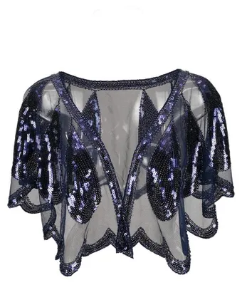 Image de Omgoods - Écharpe Gatsby élégante, idéale pour les occasions spéciales