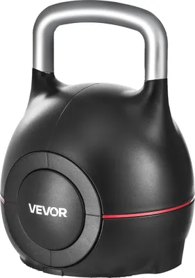 Zdjęcie produktu dla Regulowany kettlebell z 7 poziomami obciążenia 2/5/8/11/14/17/20 kg (czarny)