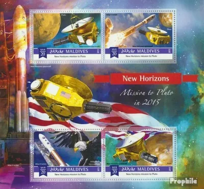 Produktbild von Briefmarken Malediven 2015 Mi 5845-5848 Kleinbogen (kompl. Ausg.) postfrisch Weltraum