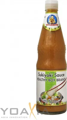 Produktbild von [ 700ml ] HEALTHY BOY BRAND Sukiyaki Sauce zu Fisch- Fleisch- und Gemüse