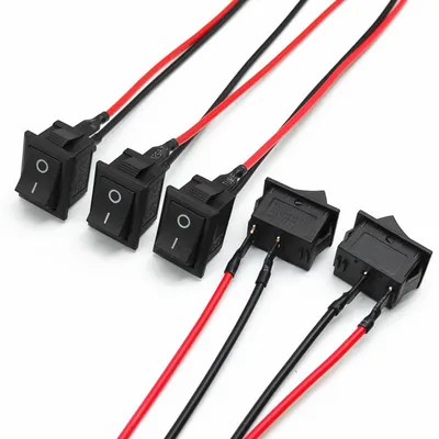 Obrázok produktu pre Samozabezpečovací dvojpólový vypínač 230 V s káblami