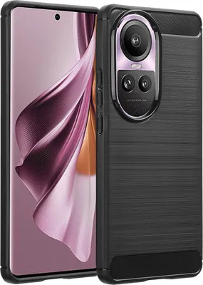 Produktbild von imoshion Brushed Back Cover Oppo Reno 10 / 10 Pro - Schwarz