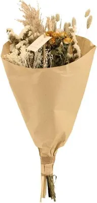 Produktbild von Trockenblumenstrauß Feldblumen Natur Ø20cm ↕50cm Beige & Weiß Trockenblumen