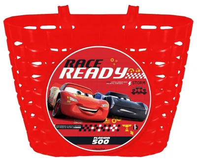 Produktbild von Korb VR Kinder Disney "CARS " rot – Korb für dein Fahrrad