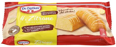 Produktbild von Dr. Oetker Kleine Zitronenkuchen 4x35g