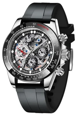Produktbild von Herrenuhr Pagani Design Sideous, mechanisch, Chronograph, schwarz / schwarz