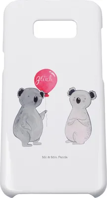Produktbild von Mr. & Mrs. Panda Samsung Galaxy S8 plus Handyhülle  Koala Luftballon - Weiß - Geschenk, Handy, Party, Case, Hülle, Geburtstag, Cover