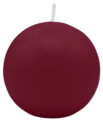 Produktbild von Kugelkerzen Bordeaux Ø 80 mm, 6 Stück