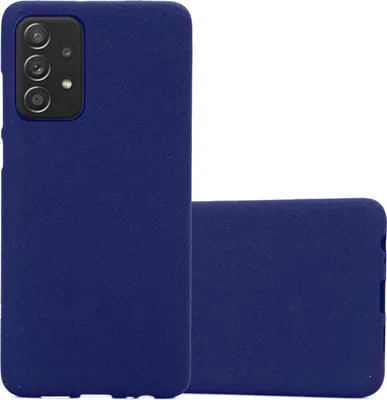 Obrázek produktu pro Cadorabo ochranné pouzdro pro Samsung Galaxy A52 (4G / 5G) / A52s modré pouzdro na mobilní telefon TPU kryt pouzdra