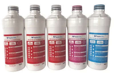 Immagine prodotto di Kit da 12 mesi - 5 cartucce di ricambio per il distributore d'acqua Aquawater