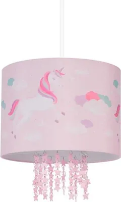 Image de Luminaire pour enfants Licorne rose