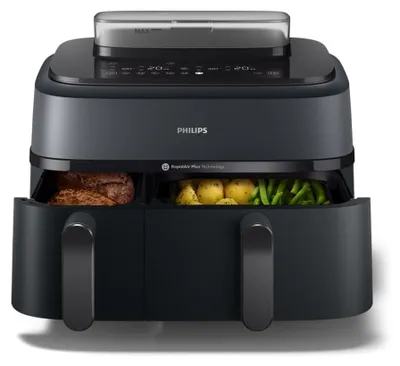 Productafbeelding van Philips 5000-serie, heteluchtfriteuse, 9 liter, 1,4 kg, Rapid Air technologie, 40 °C, 200 °C