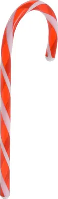 Produktbild von Deko Zuckerstange 33cm Weihnachtsdeko Adventsdeko Winterdeko Christbaumschmuck weiß rot
