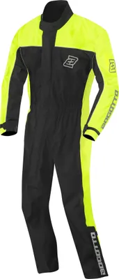 Produktbild von Bogotto Rain 1-Teiler Motorrad Regenkombi, schwarz/gelb, L
