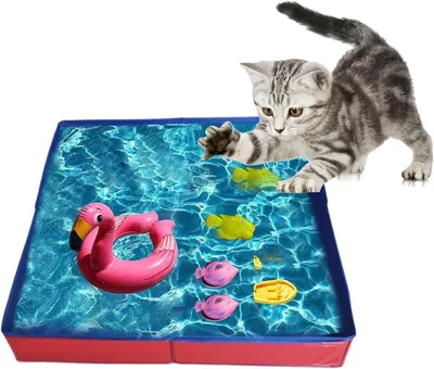 Produktbild von Zusammenklappbares PVC-Schwimmbecken für Hunde, aufblasfreies und rutschfestes Planschbecken für Welpen, Haus, Garten und Außenbereich