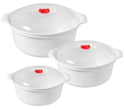 Image de TRANKIELO® - Boîtes hermétiques pour micro-ondes - 3 compartiments - Sans BPA et adaptées au micro-ondes, pour la congélation et le réchauffage