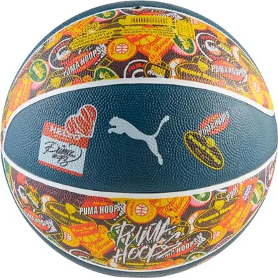 Image de Ballon de basket Puma Hoopers Hotline Multicolore 6 Multicolore 6
