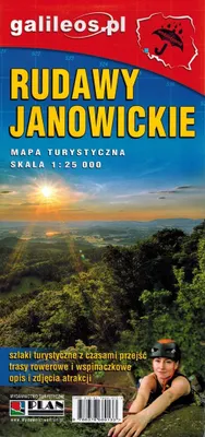 Produktbild von Rudawy Janowickie 1:25.000. Laminierte Touristenkarte. Ausgabe 2025. Galileos
