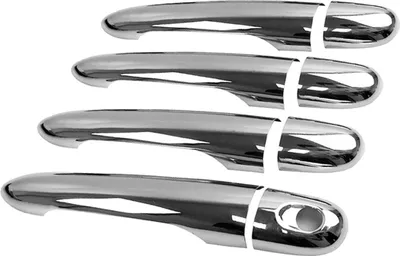 Image de Cache poignée de porte pour Mercedes Citan 2012-2021 chrome acier inoxydable 4 portes 8 pcs