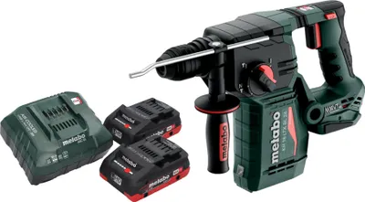 Productafbeelding van Metabo KH 18 LTX BL 24 accuboormachine 18 V 2,2 J SDS Plus Brushless + 2x LiHD accu 4,0 Ah + oplader