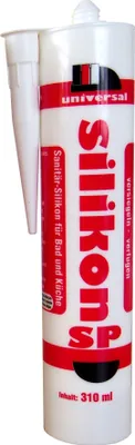 Produktbild von Silikon 'Universal-SP' acetatvernetzt, 310 ml, weiss
