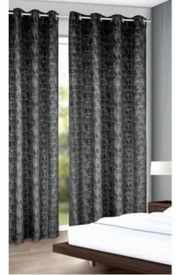 Produktbild von Ösenschal "Gaston" -  Größe (HxB) 245x135cm  - Farbe: schwarz