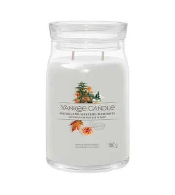 Zdjęcie produktu dla Yankee Candle Woodland Weekend Memories signature svíčka velká 567 g