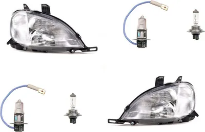 Zdjęcie produktu dla Johns, reflektory halogenowe pasujące do Mercedes W163 M class 98- z H7 H1 H3 Zestaw L R