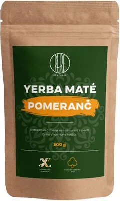 Obrázok produktu pre BrainMax Pure® Yerba Mate, pomaranč, 500 g