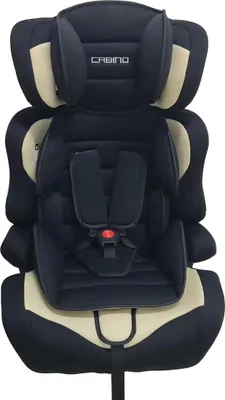 Produktbild von Cabino Autositz Gruppe 1/2/3 I-Size - 76–150 cm - Ab 15 Monaten -  Schwarz/Beige