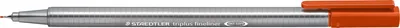 Zdjęcie produktu dla Staedtler triplus, Pomarańczowy, Pomarańczowy, Srebrny, Trójkąt, 0,3 mm, 1 szt.