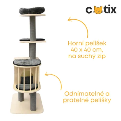 Obrázek produktu pro Škrabadlo Heavenly Perch, 68x48x143 cm